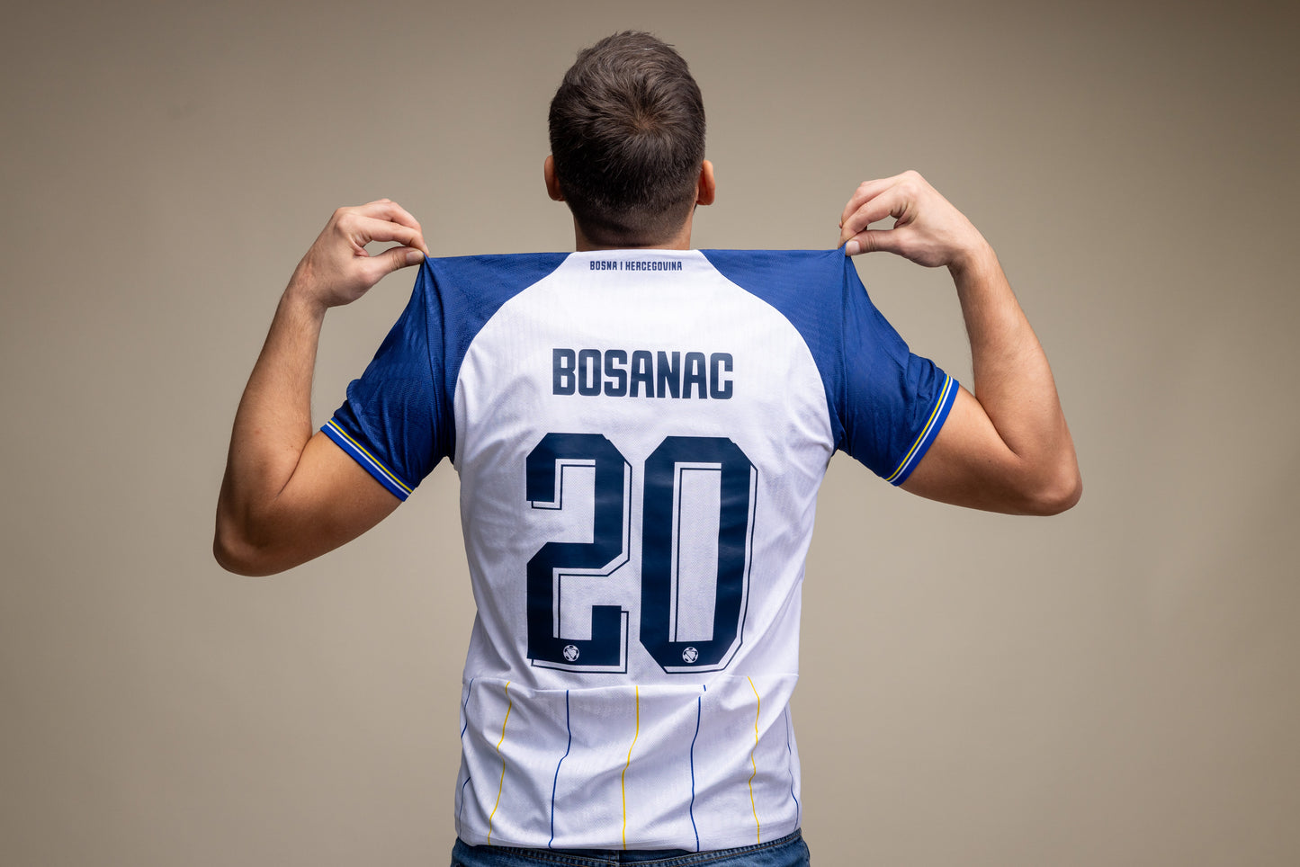 Bosnia FIFA 2026 Away Kit ( Player Name & Number - T-Shirt)