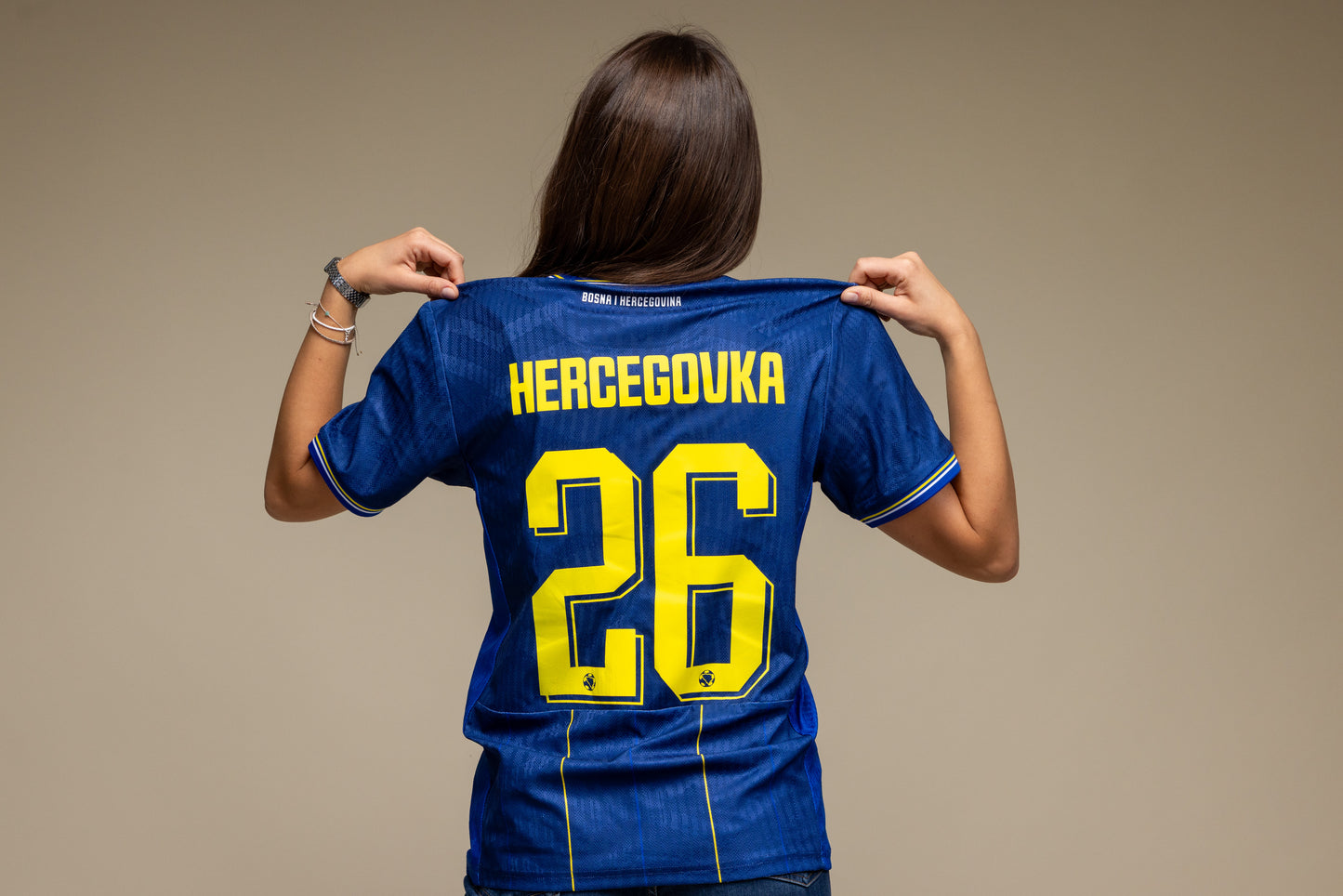 Bosnia FIFA 2026 Home Kit ( Player Name & Number - T-Shirt)